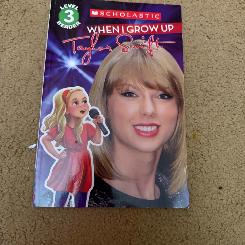 Scholastic "When I Grow Up" Illustrated Reader - Taylor Swift
